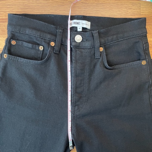 Re/Done Comfort Stretch High Rise Stove Pipe - Size 26 - Picture 14 of 16